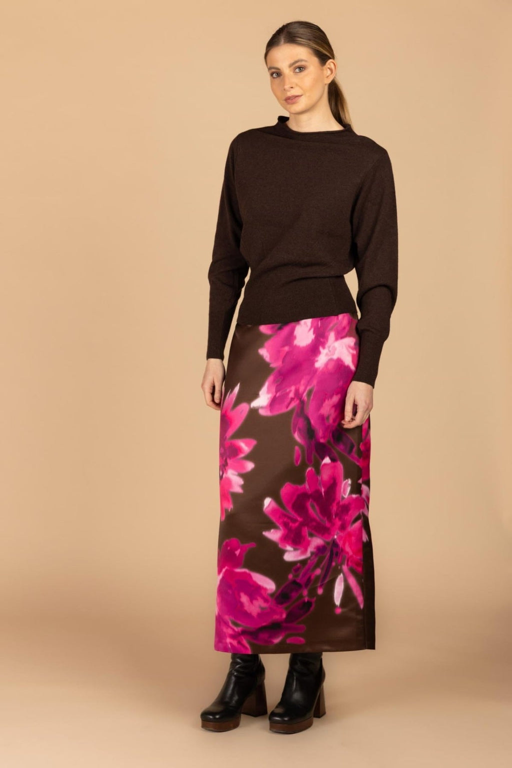 Four Roses Skirt AU 9626