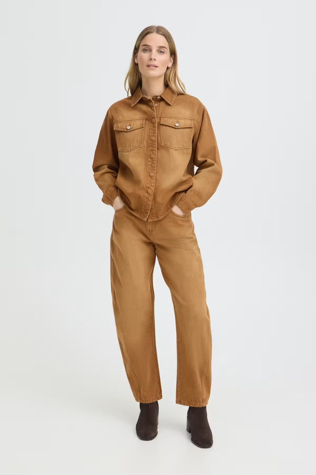 Pulz Jeans HW Barrel leg  PZdorit
