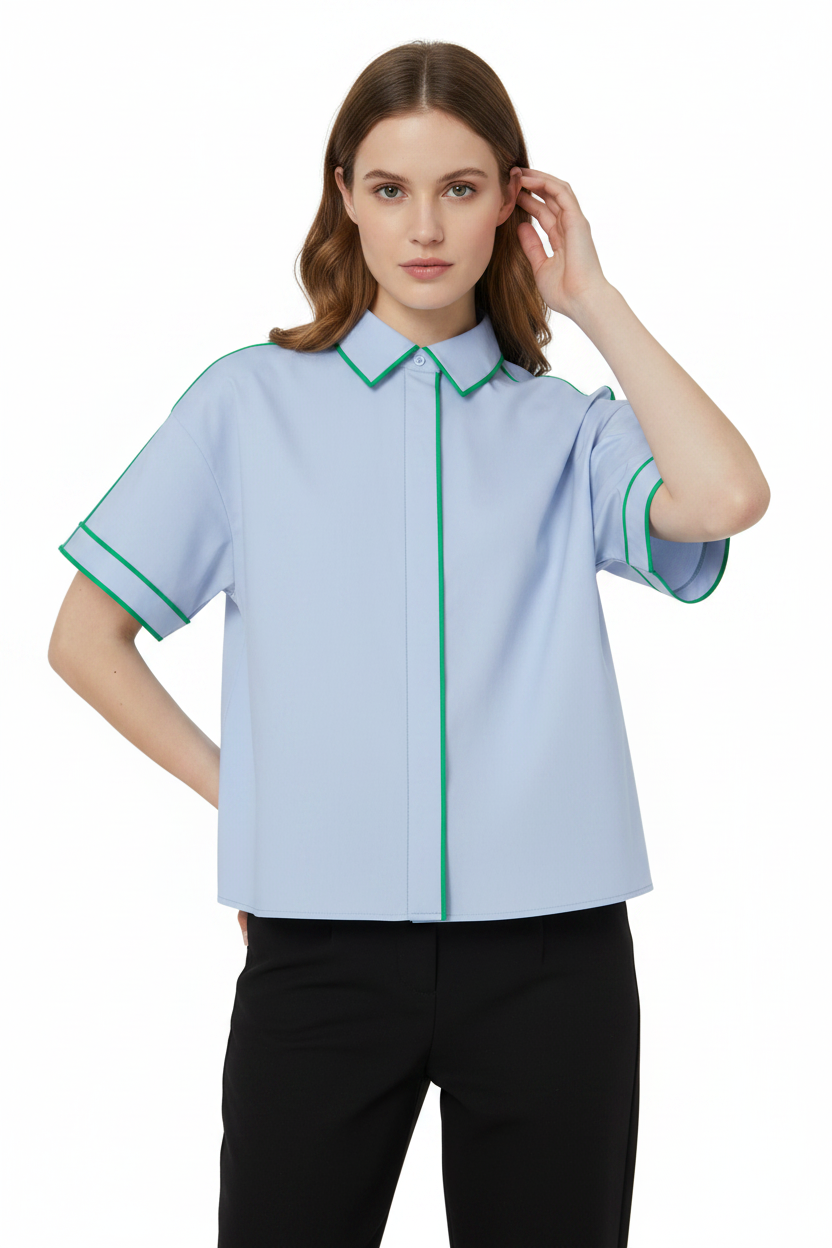 Yaslee piping shirt Yas